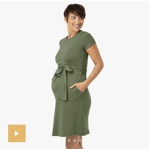 Kindred Bravely Esme Tie Nursing & Maternity Dress